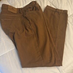 American Giant - Roughneck Stretch Canvas 32x32, 98% cotton, spandex. Made USA